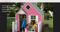 Desktop Screenshot of folkartplayhouses.com